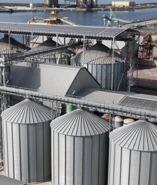I silos del mangimificio Meridoro