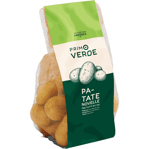 Confezione di patate novelle Primoverde